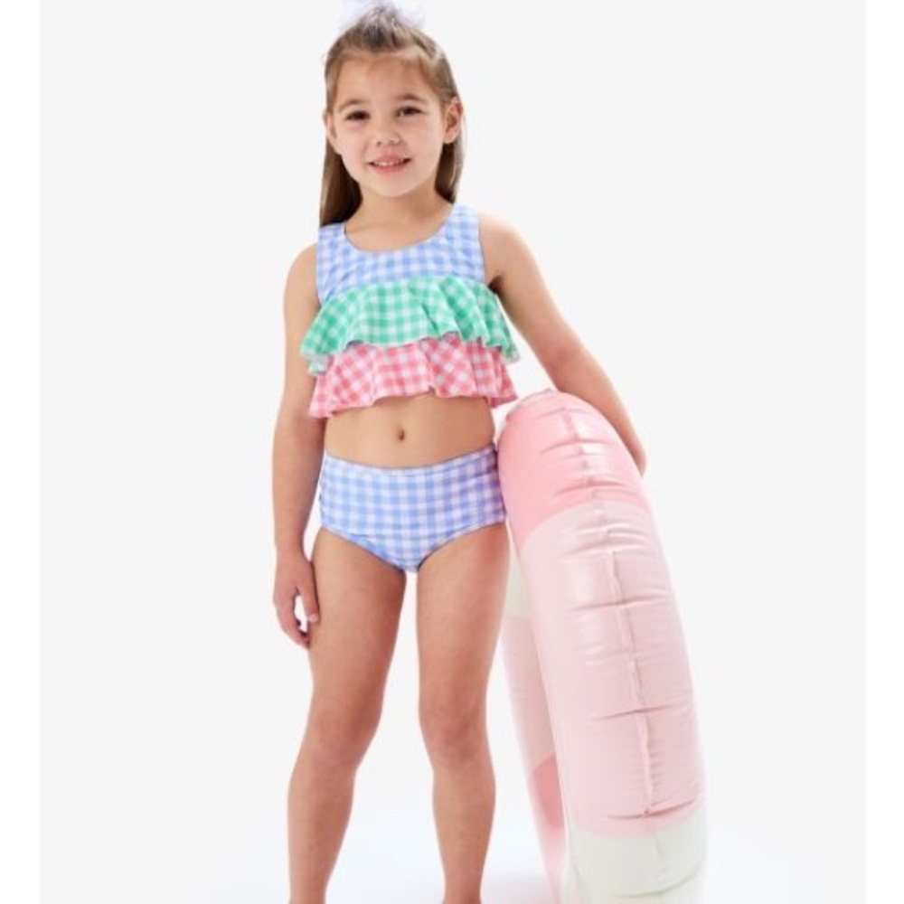 Rufflebutts Sweet Gingham 2-piece